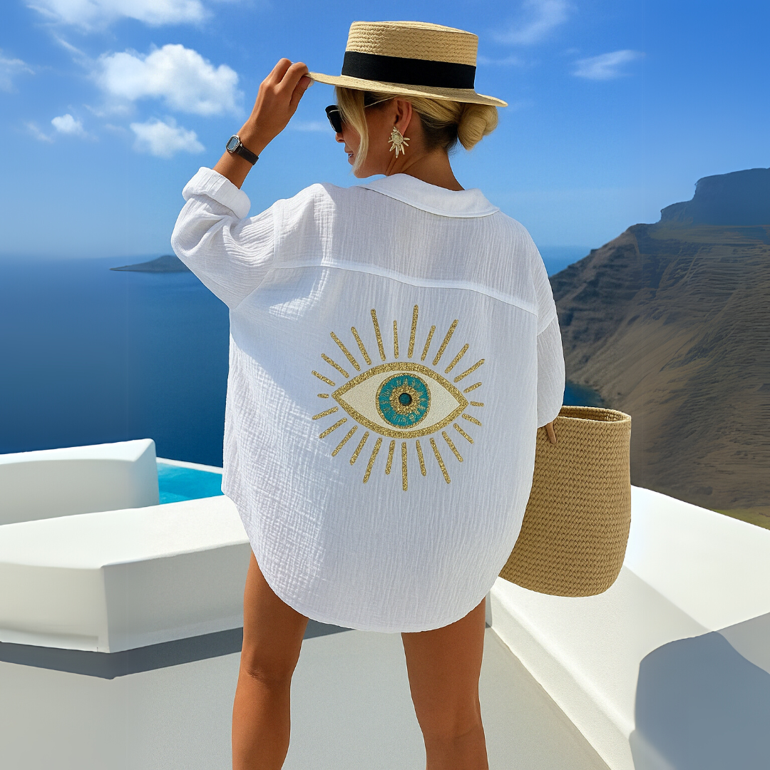 dilavora® - Blusa Casual Stile Ibiza