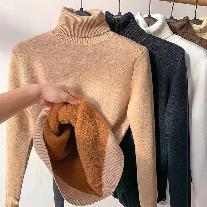 ELLA | Komfortabel turtleneck med fleeceforing