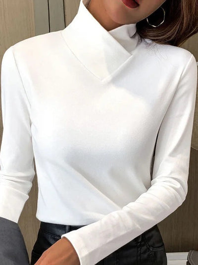 Stazia | Elegant turtleneck med høy krage