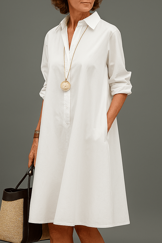 dilavora® - Elegant premium midikjole for en tidløs stil