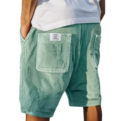 dilavora® - Kort, elegant fløyelsshorts